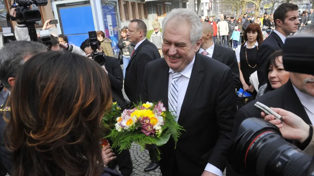 Miloš Zeman na návštěvě Olomouckého kraje