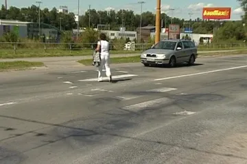 V Jihlavě jsou špatně značené přechody a křižovatky