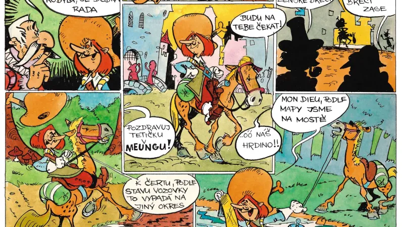 Komiks Tři mušketýři
