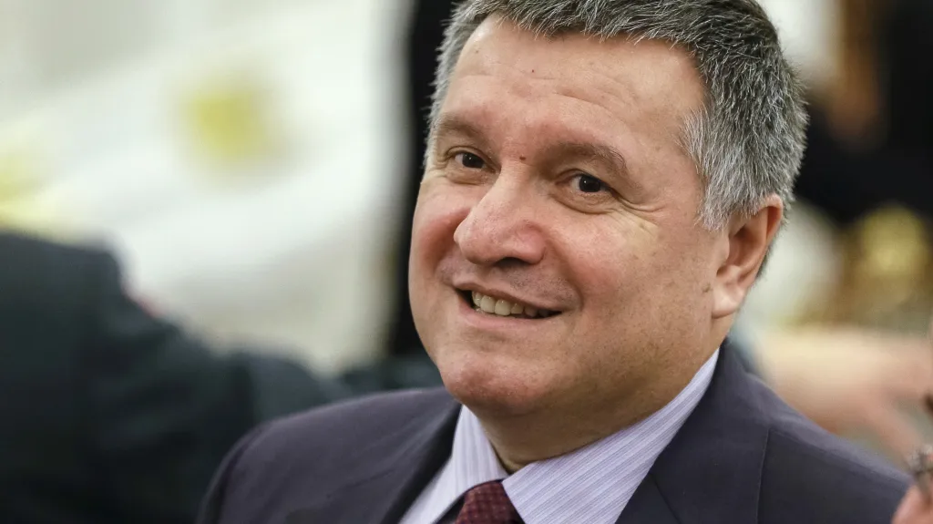 Ukrajinský ministr vnitra Arsen Avakov