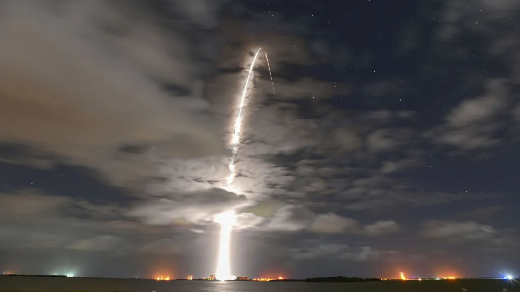 Sedmý start stejné rakety SpaceX