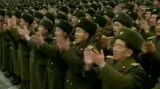Severokorejci tleskají vypuštění satelitu