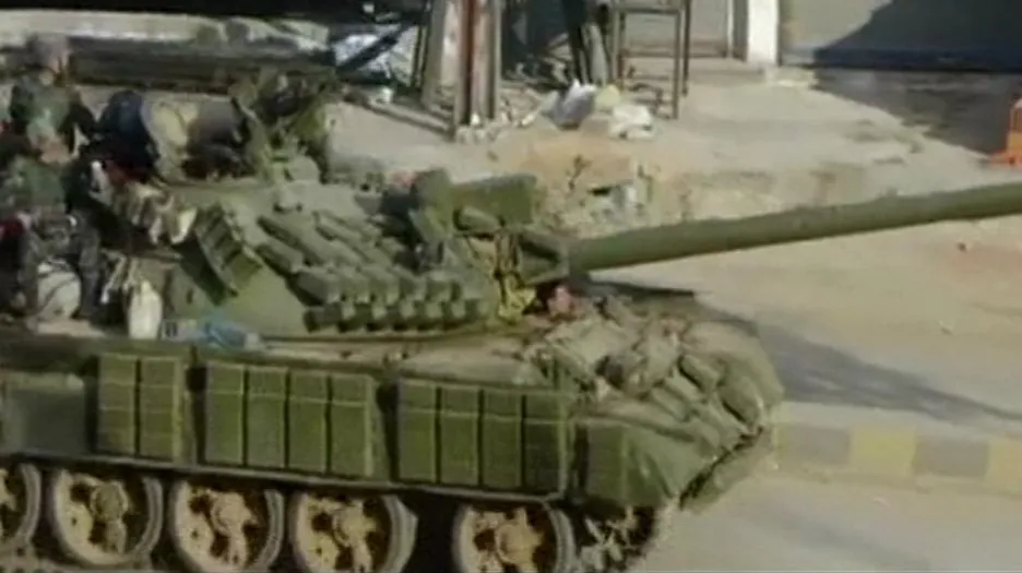 Tank v Sýrii