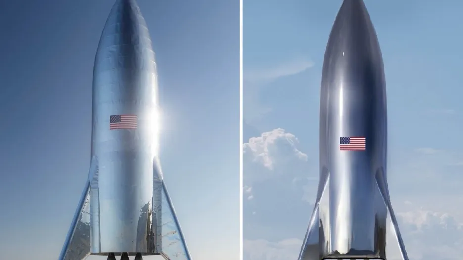 Prototyp a vizualizace lodi Starship