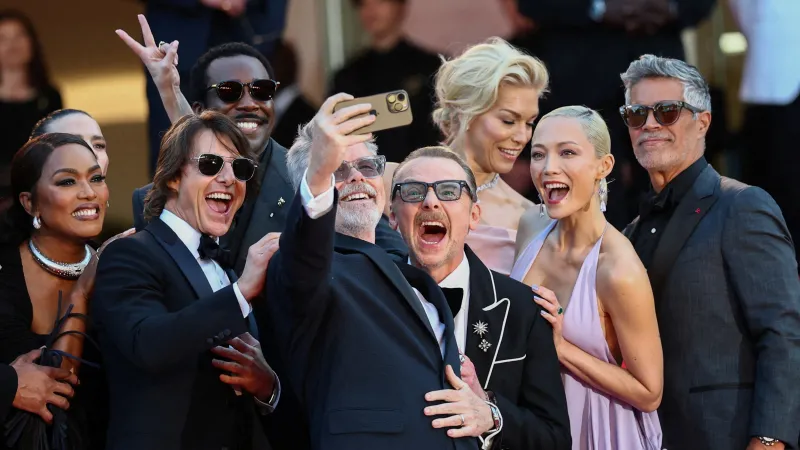 Delegace k filmu Mission: Impossible – Poslední zúčtování v Cannes