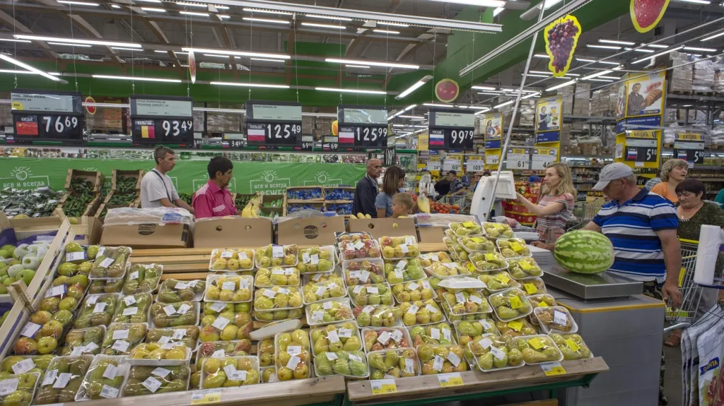 Ruský supermarket