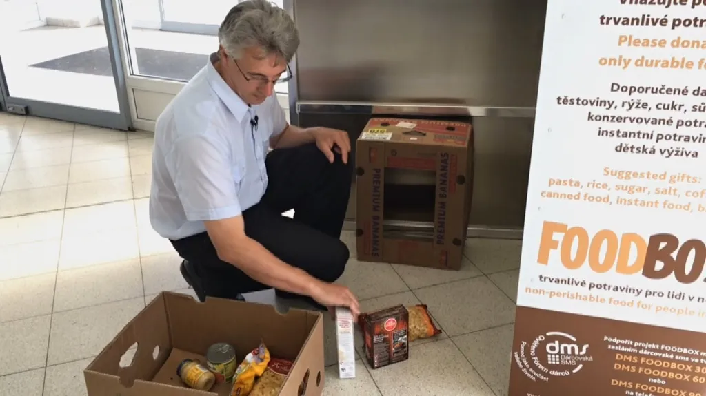 Pastor Karel Fridrich u Food Boxu