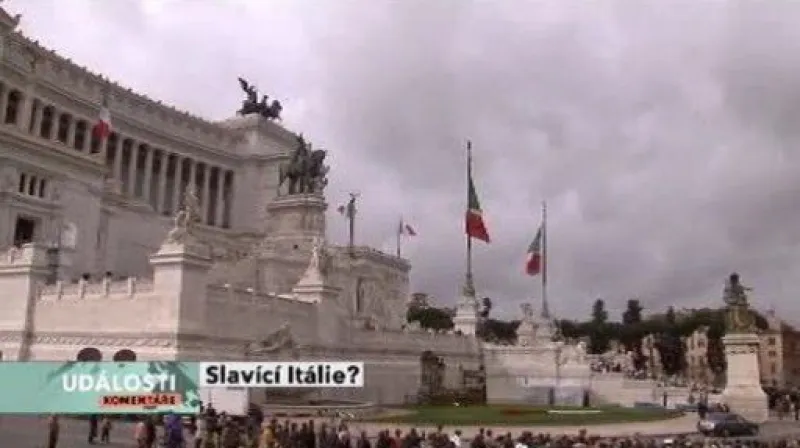 Události, komentáře o italských oslavách