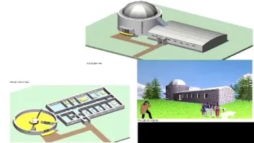 Model budoucí observatoře
