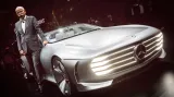 Prototyp inteligentního aerodynamnického automobilu (IAA) z dílny Mercedes-Benz.
