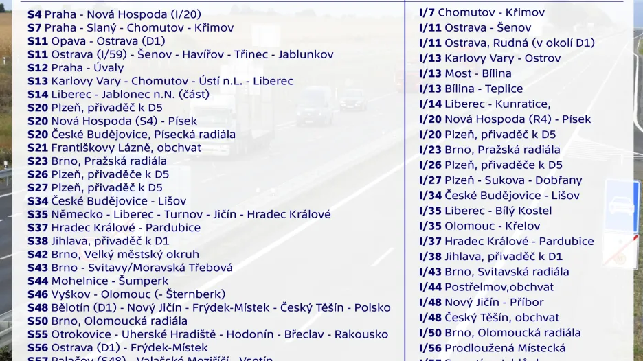Silnice navržené pro zvýšení rychlosti
