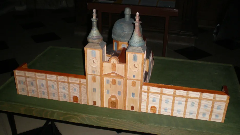 modely kostelů