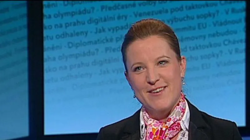 Rozhovor s Karolínou Peake v Událostech, komentářích