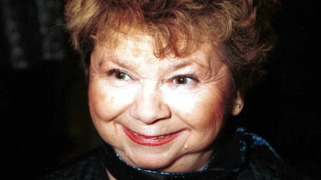 Herečka Aťka Janoušková (na archivním snímku)