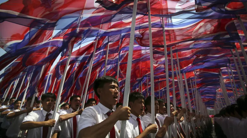 Oslavy 60. výročí konce války v KLDR