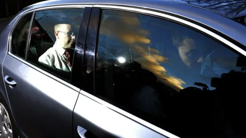 Bohuslav Sobotka po přijetí u prezidenta