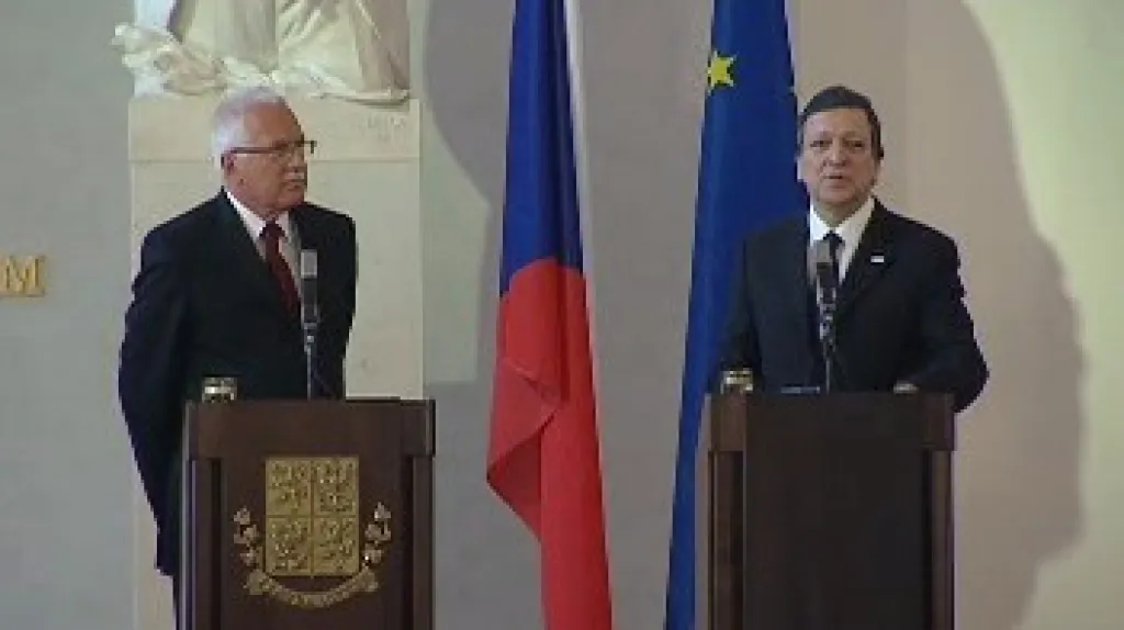 Klaus a Barroso