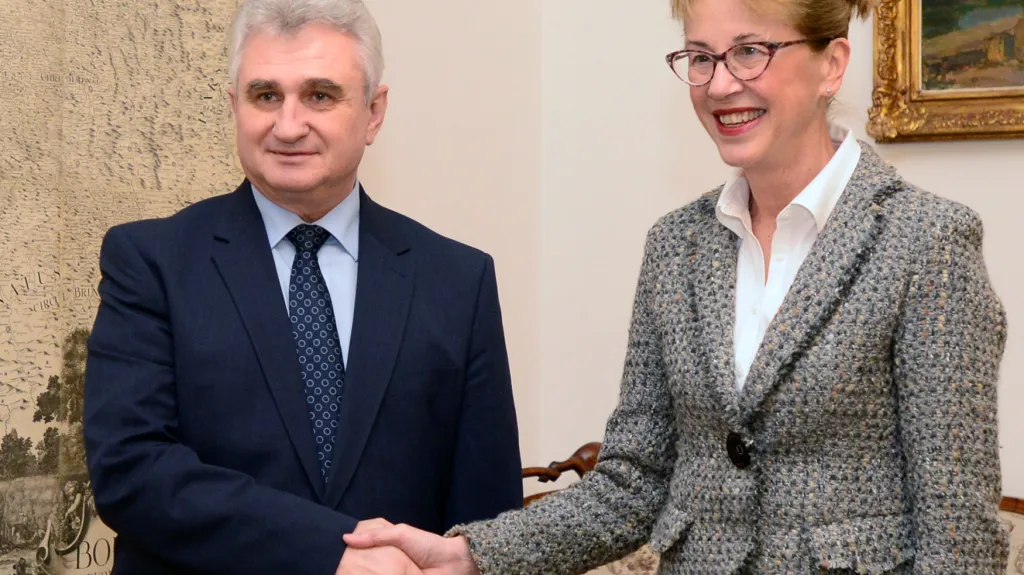 Milan Štěch a Siri Ellen Sletnerová