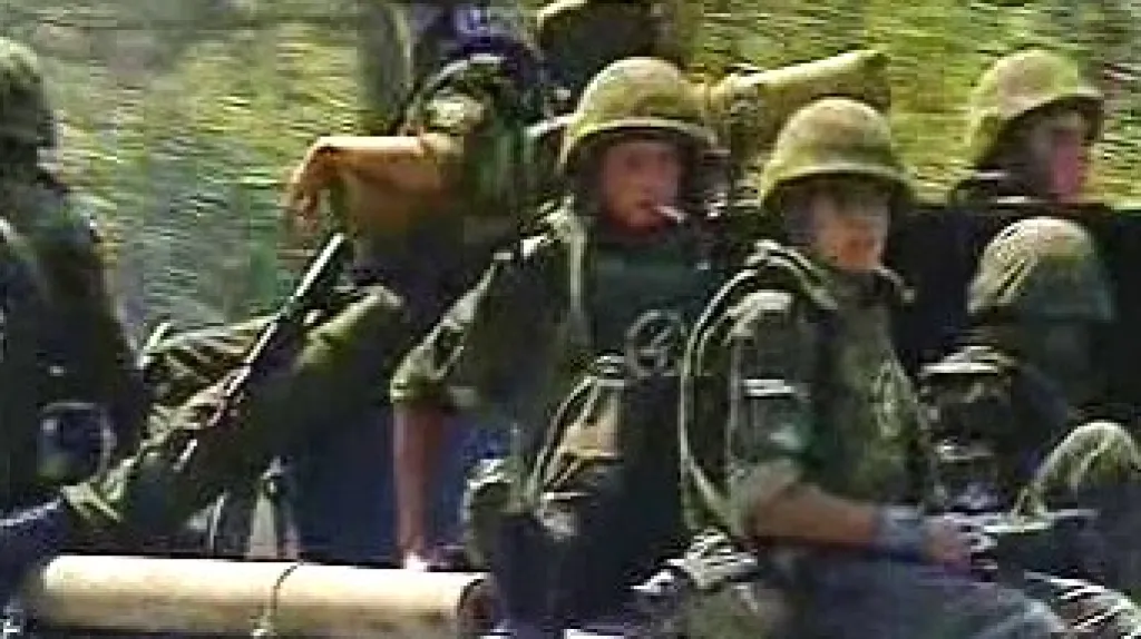 Vojáci na rusko-gruzínském pomezí