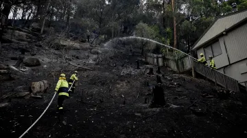 Hasiči zasahují v Koolewongu