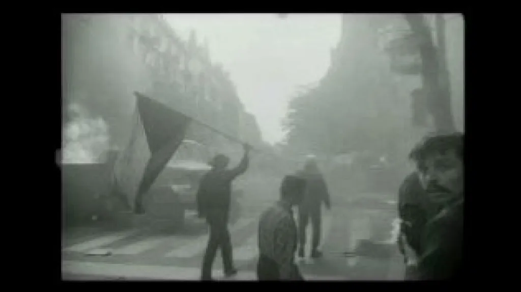Záběr z 21. srpna 1968