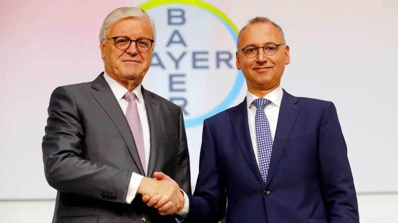 Werner Wenning (vlevo) a Werner Baumann