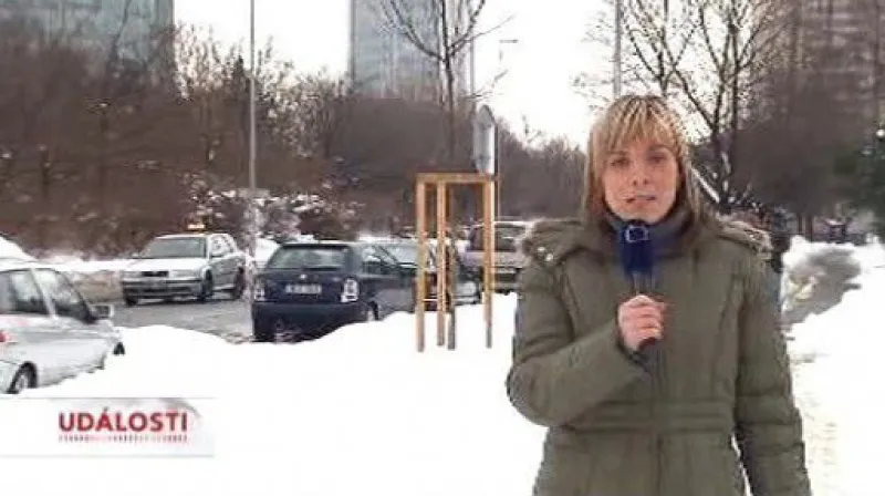 Sníh způsobil problémy v dopravě
