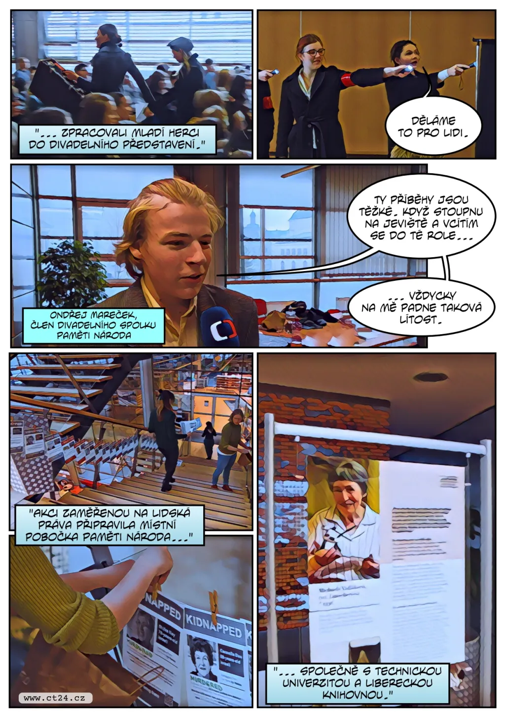 Přeživší holokaustu diskutovali se studenty