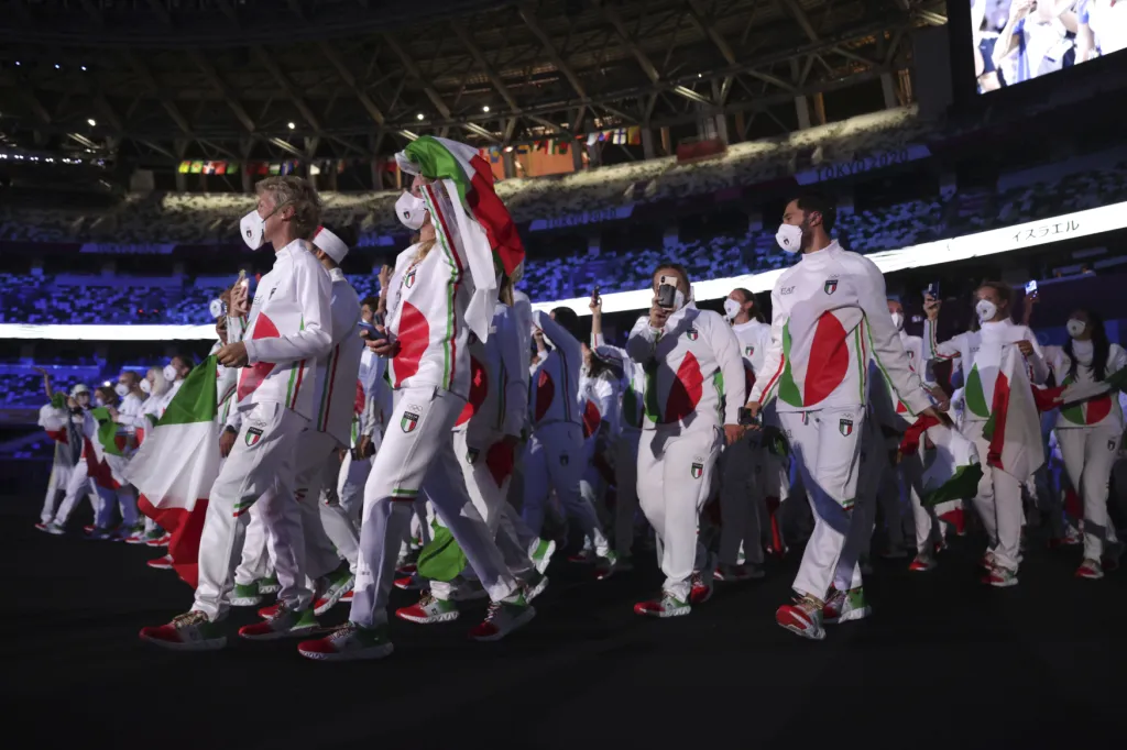 Slavnostní zahájení letních olympijských her v Tokiu