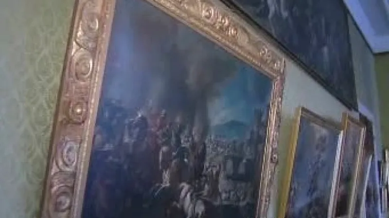 Obrazárna v opočenském zámku