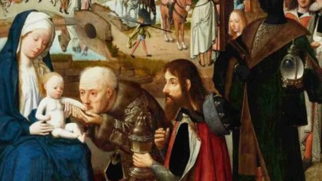 Klanění tří králů od malíře Geertgena tot Sint Jans