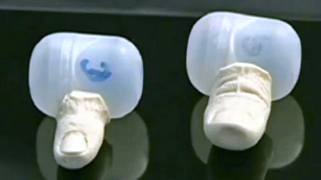 Silikonové prsty s falešnými otisky