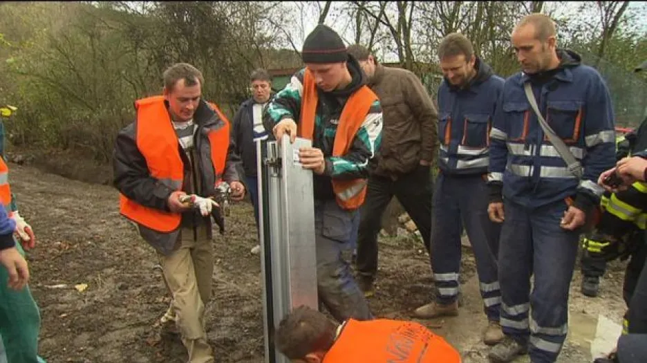 Pavel Pavlas o povodňových stěnách v Berouně