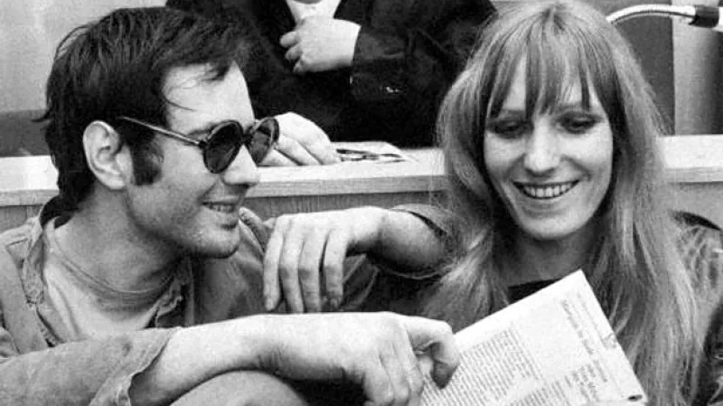 Andreas Baader a Gudrun Ensslinová