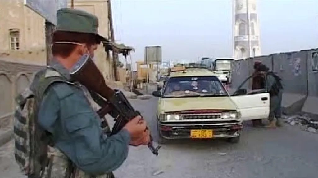 Silniční kontroly v Afghánistánu