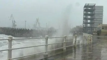 Mrazivé počasí panuje i u moře