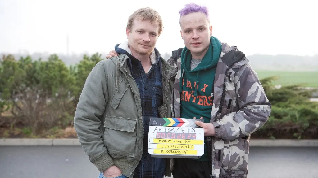 Natáčení filmu Kobry a užovky