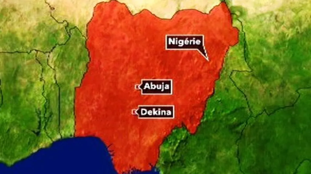 Mapa Nigérie