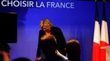 Zklamání Marine Le Penové po oznámení výsledků