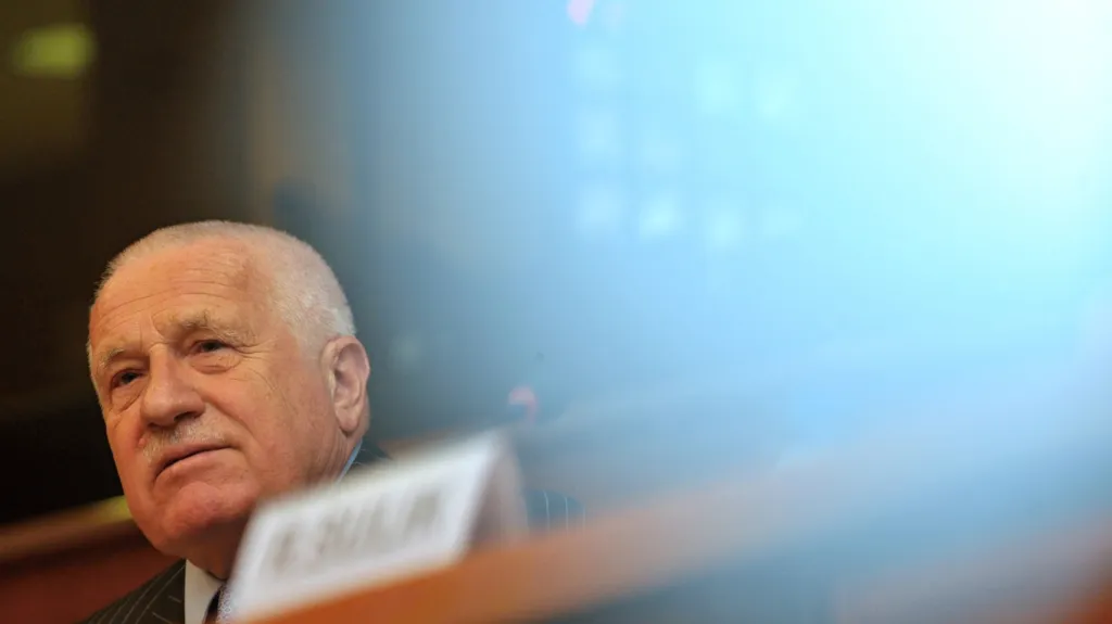 Václav Klaus na konferenci "Evropa 25 let po pádu železné opony"