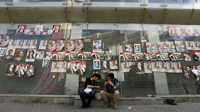 Ulice Damašku pokryly plakáty kandidátů