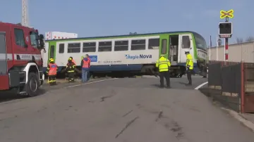 Železniční nehoda ve Ždírci nad Doubravou