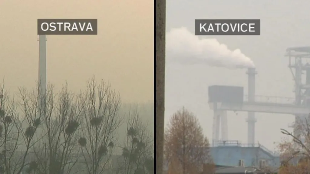 Ovzduší v Ostravě a Katovicích