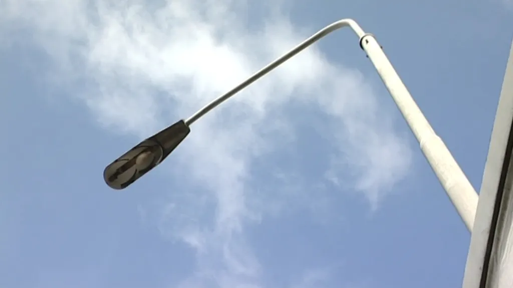 Lampy na Vídeňské ulici