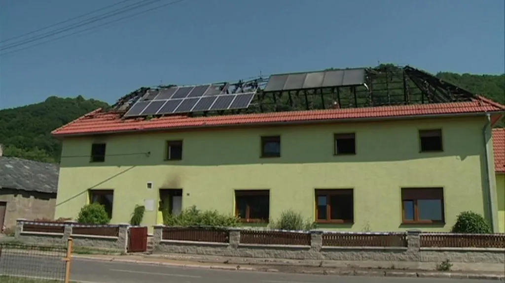 Požár řešil rodinné spory