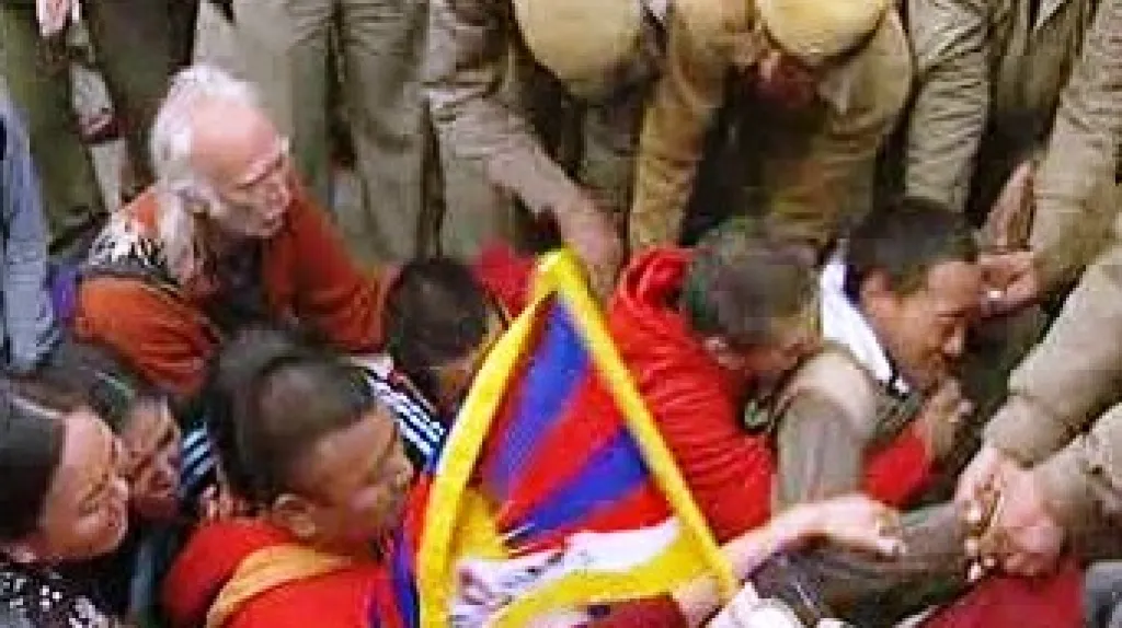 Demonstrace za Tibet