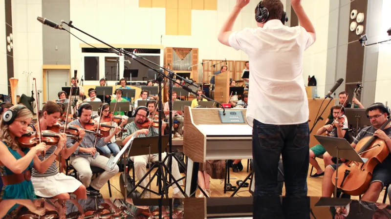 Nahrávání znělek pro kanál ČT :D