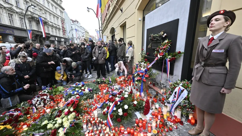 Památník 17. listopadu na Národní třídě