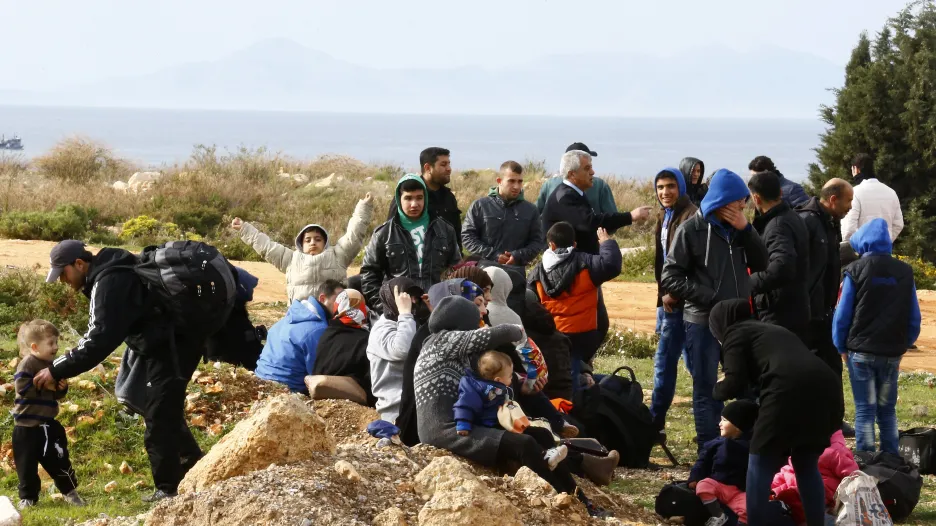 Uprchlíci zadržení Turky