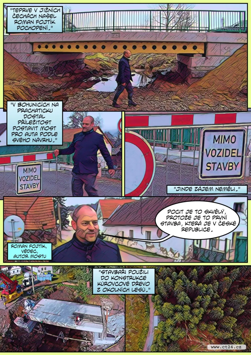 Nejekologičtější stavba v Česku. V Bohunicích otevřeli chytrý most